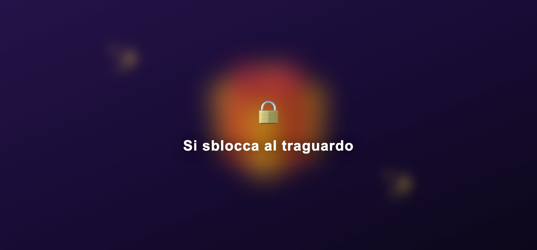 Il premio, ancora nascosto